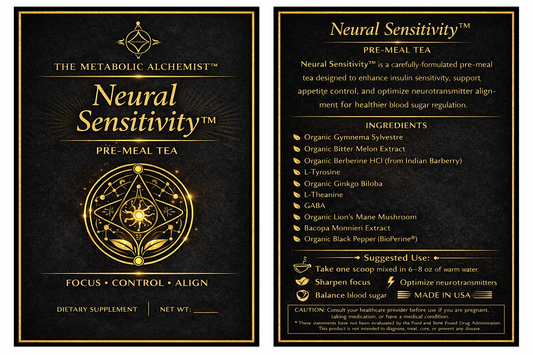Neural Sensitivity™ – Morning Metabolic Tea