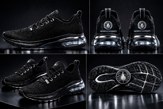 Metabolic Alchemist™ Women's Performance Trainers — Silver Line Edition
