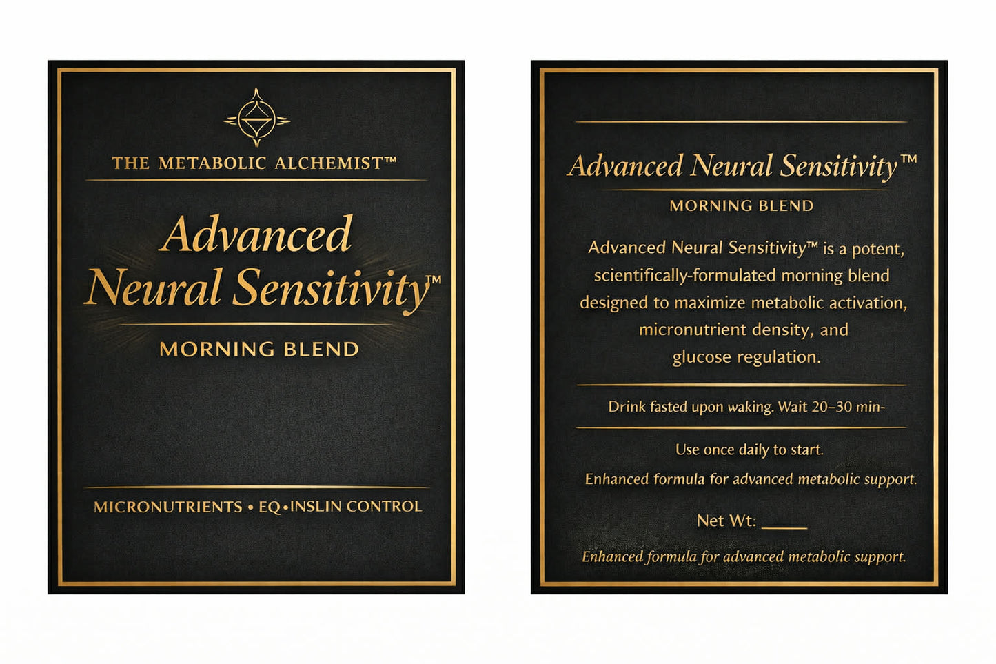 Advanced Neural Sensitivity™ – Morning Metabolic Tea